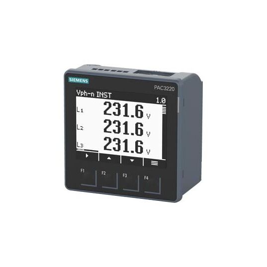 Đồng Hồ SENTRON PAC3220 LCD 96X96 mm - 7KM3120-0BA01-1DA0